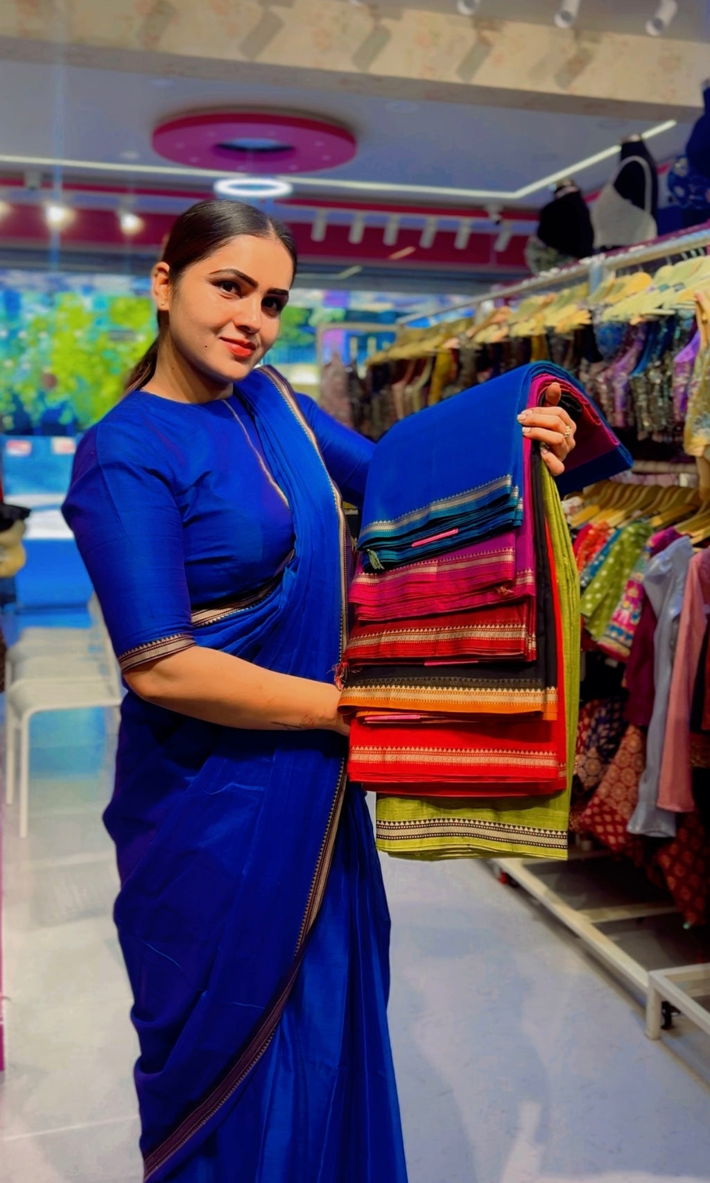 CODE-01 VIP Handloom cotton Saree