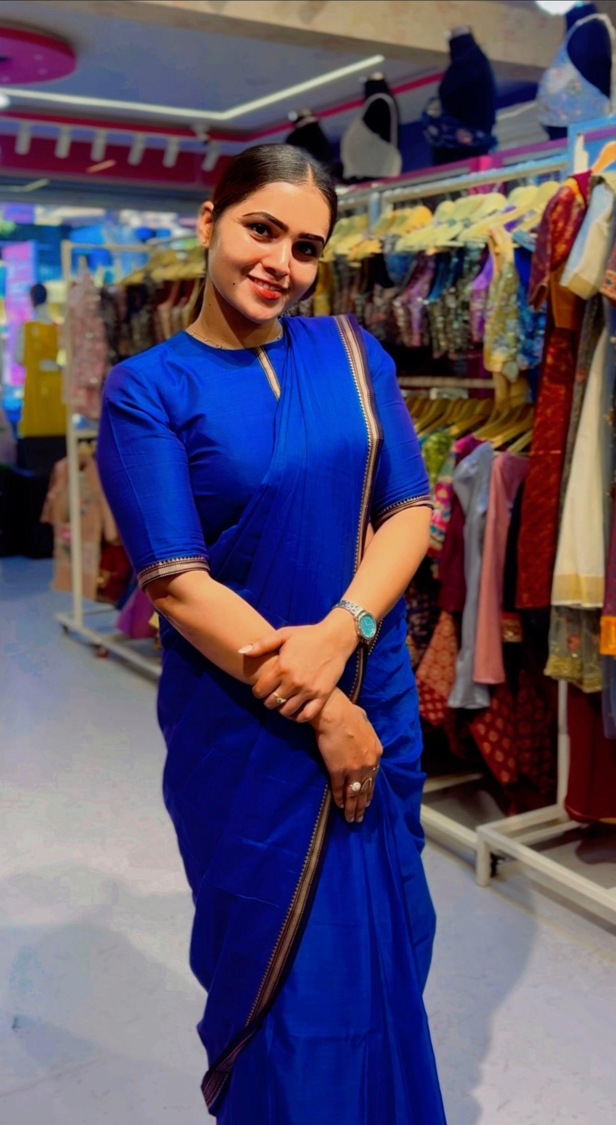 CODE-01 VIP Handloom cotton Saree